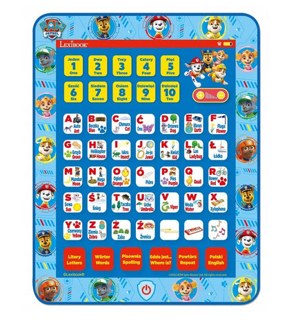 LEXIBOOK Psi Patrol tablet edu PL/EN JCPAD002PAi17