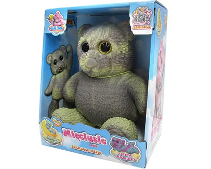 Mięciusie - Pachnące misie, 28cm szaro-żółty