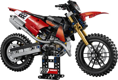 Lego Technic - Motocykl Ducati Desmo450 MX Factory