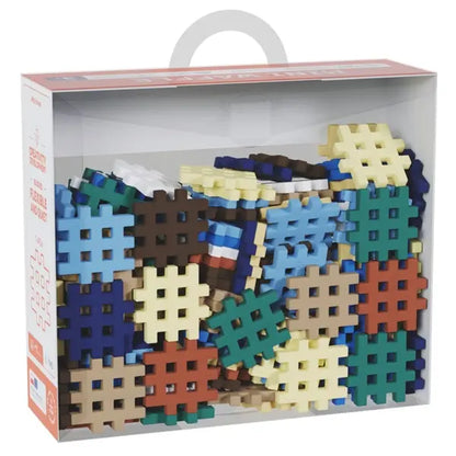 Klocki waffle mini 140szt wzór 4 09072
