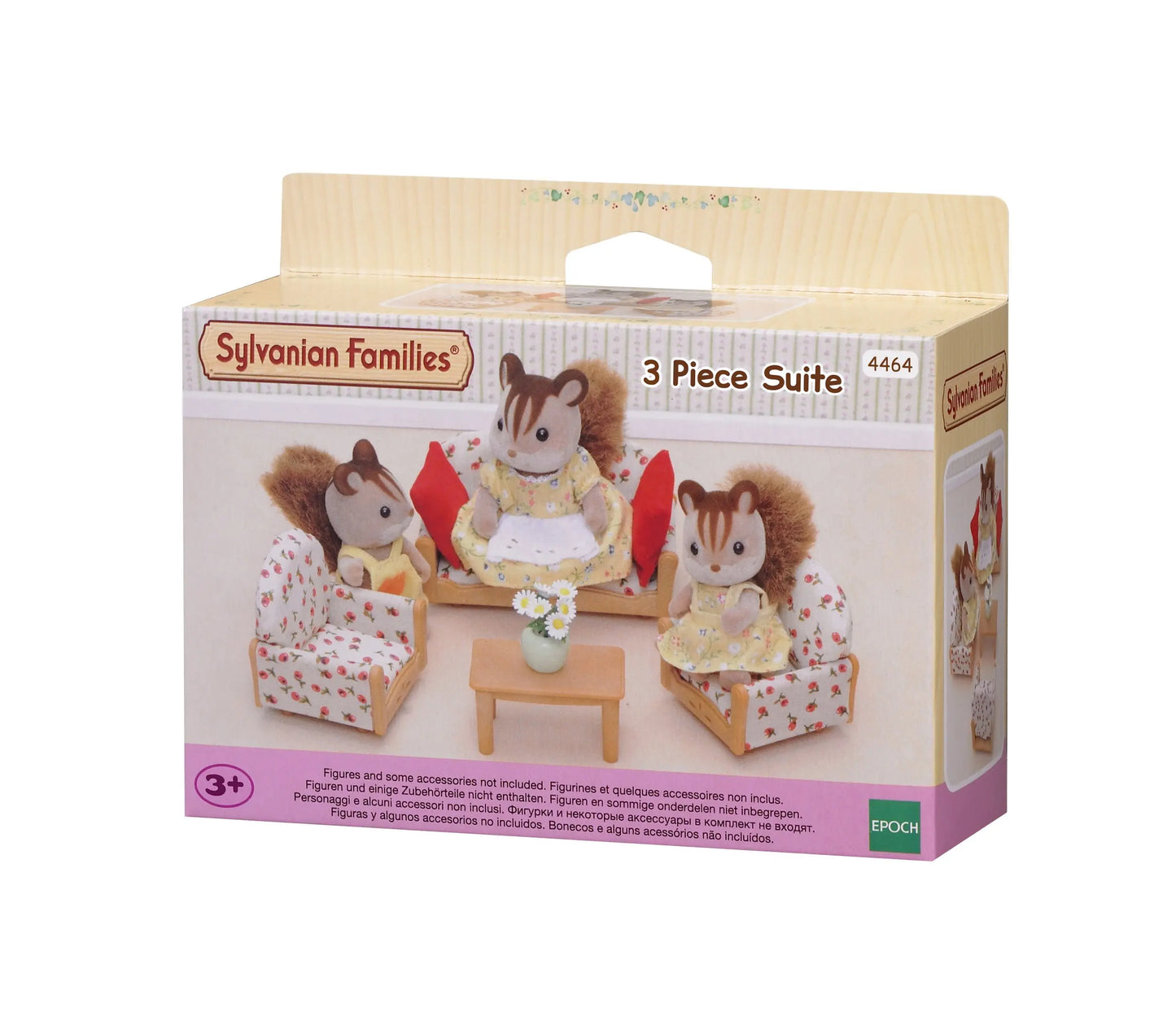 Sylvanian trójelementowy zestaw wypoczynkowy