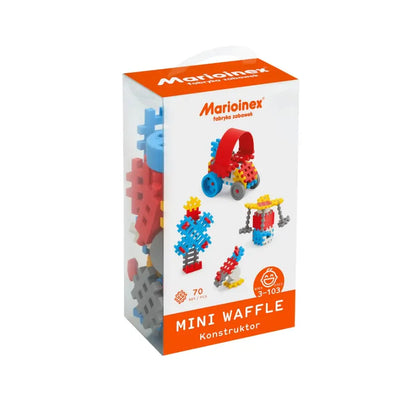 Klocki wafle mini 70 elementów konstruktor