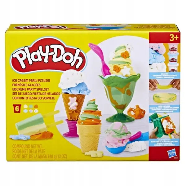 Play-Doh ciastolina zestaw lodziarnia