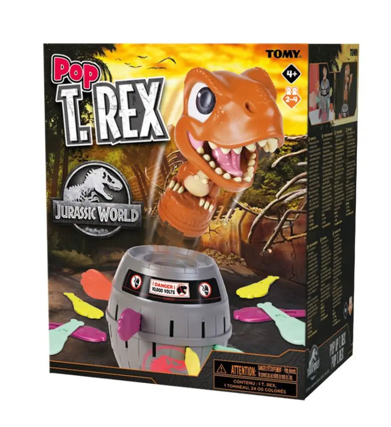 Tomy games gra pop up t-rex