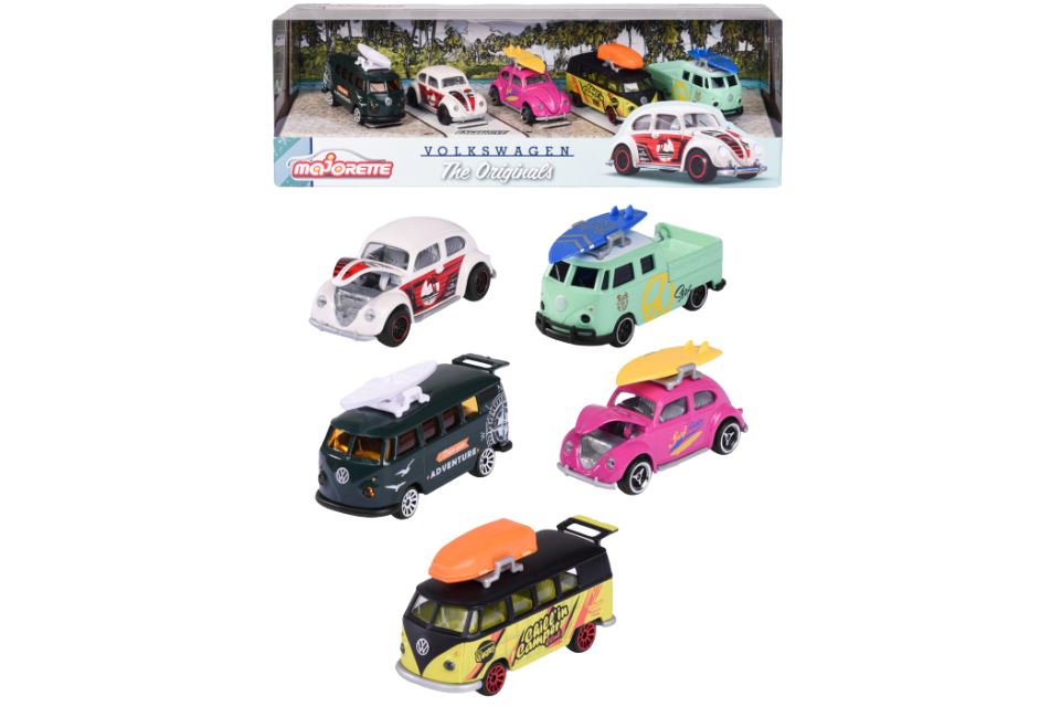 Majorette VW the originals 5-pak 205-5008