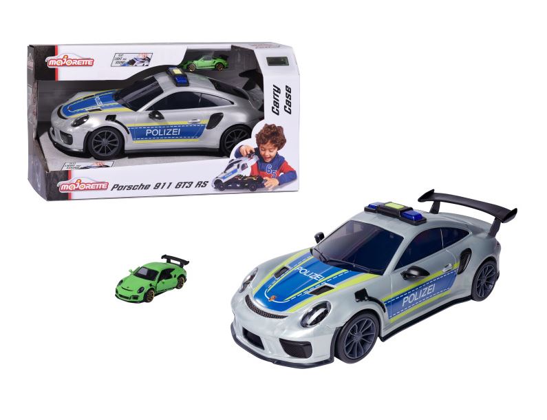 Majorette Porsche policja+1 pojazd 205-8199