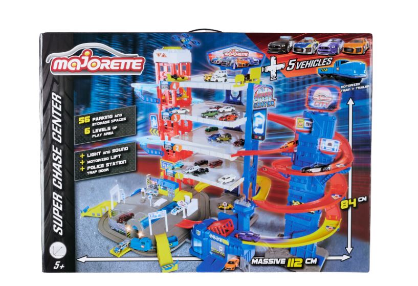 Majorette super parking+5 autek 205-9984