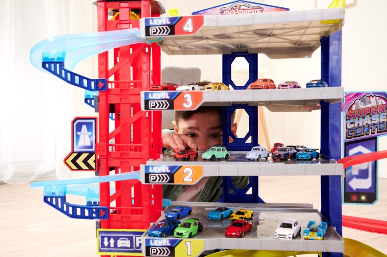 Majorette super parking+5 autek 205-9984