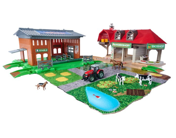 Majorette Creatix stacja farma+pojazd 205-0037