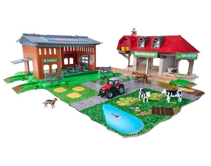 Majorette Creatix stacja farma+pojazd 205-0037
