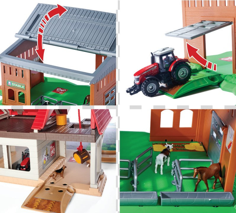 Majorette Creatix stacja farma+pojazd 205-0037