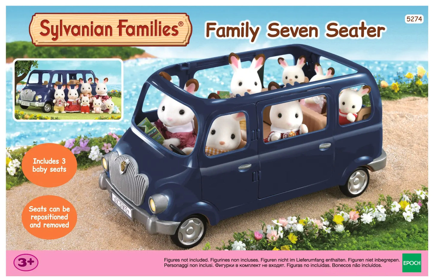 SYLVANIAN Rodzinny siedmioosobowy minivan