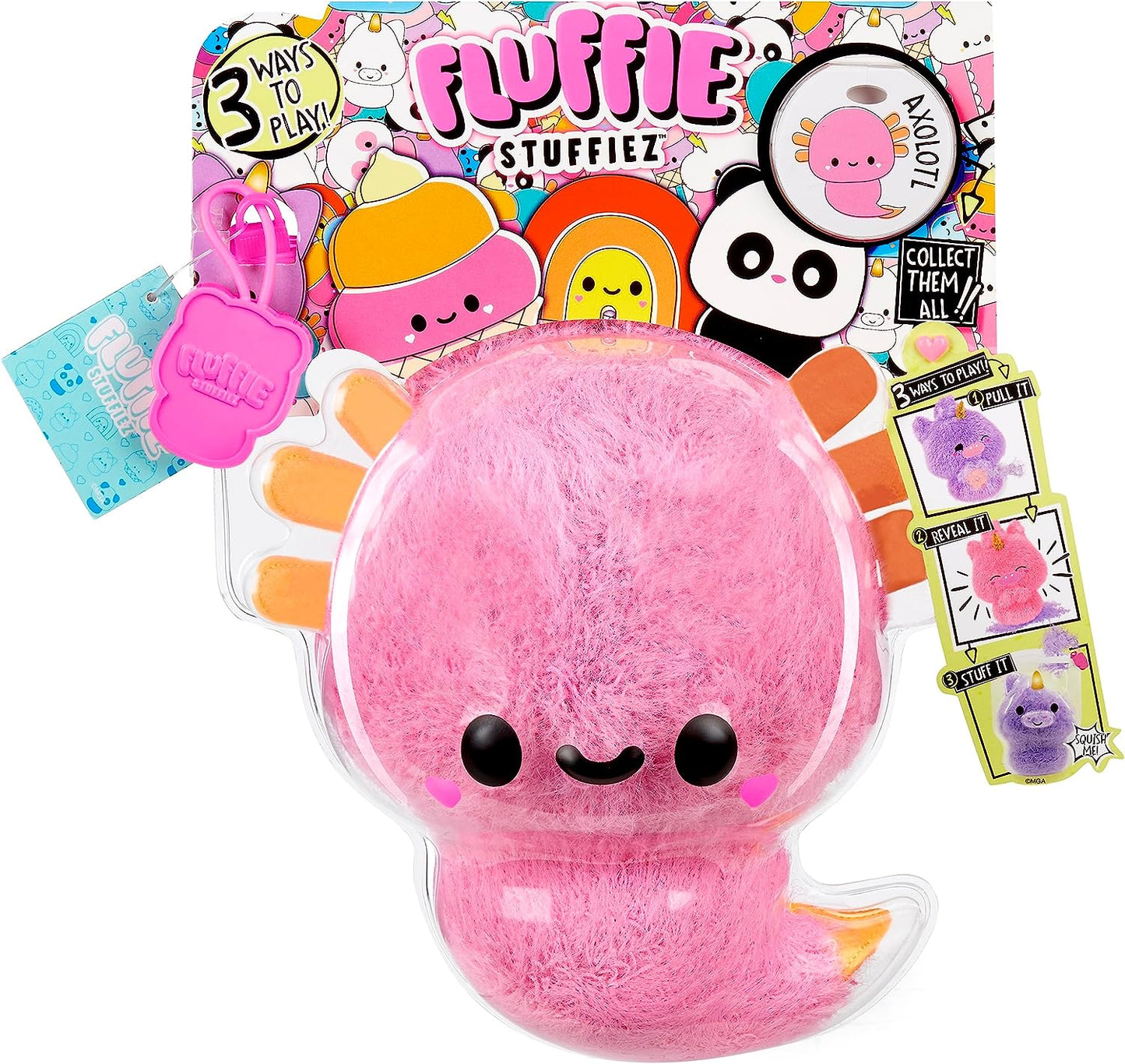 Fluffie Stuffiez Small Plush Axolotl 594208