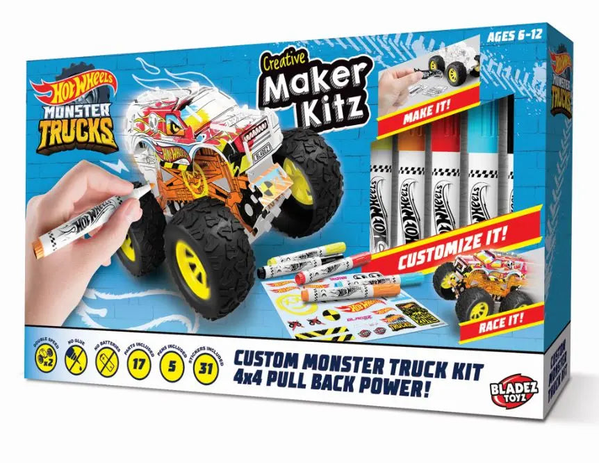 Marker kitz hot wheels maker kitz zestaw z mazakami