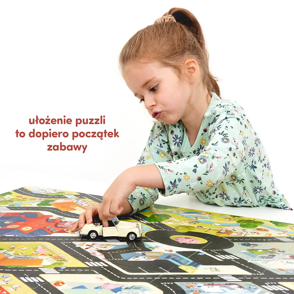 CzuCzu Duuuże puzzle Droga dla pojazdów 91613