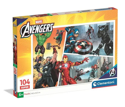 Puzzle 104 Super The Avengers