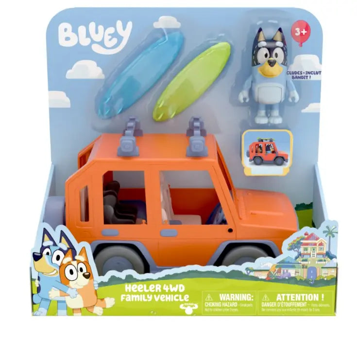 Bluey Rodzinne Auto