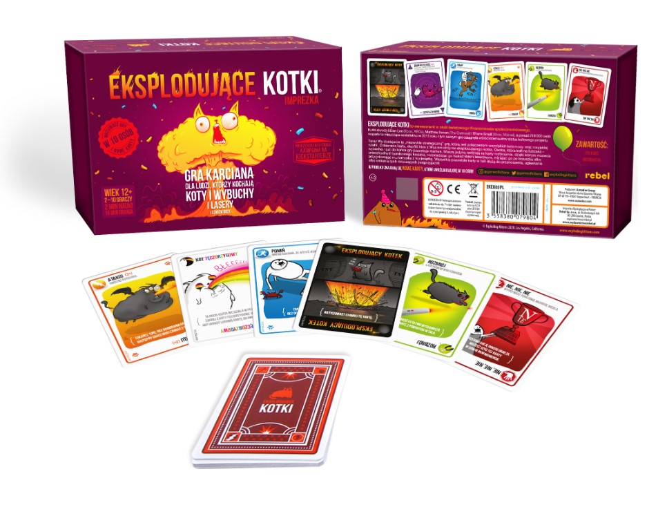 Rebel gra Eksplodujące Kotki - Imprezka 40783