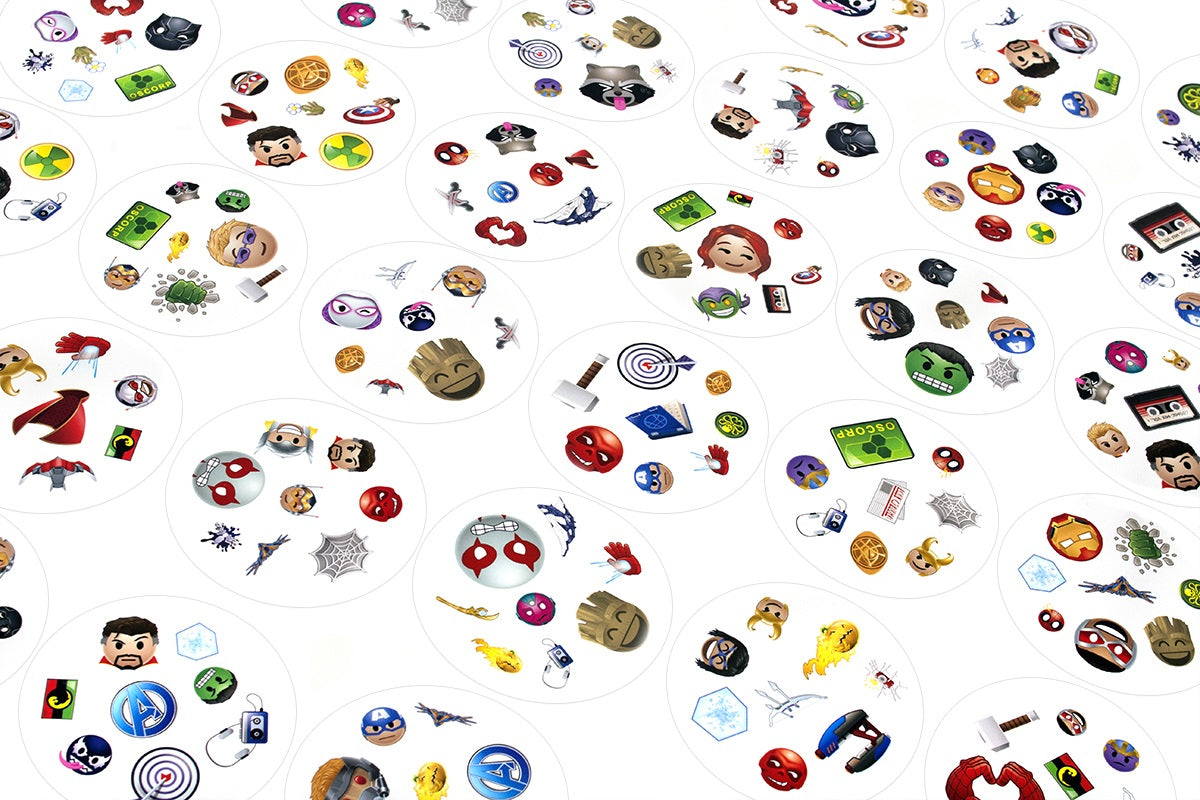 Rebel gra Dobble Marvel Emoji PL 84723