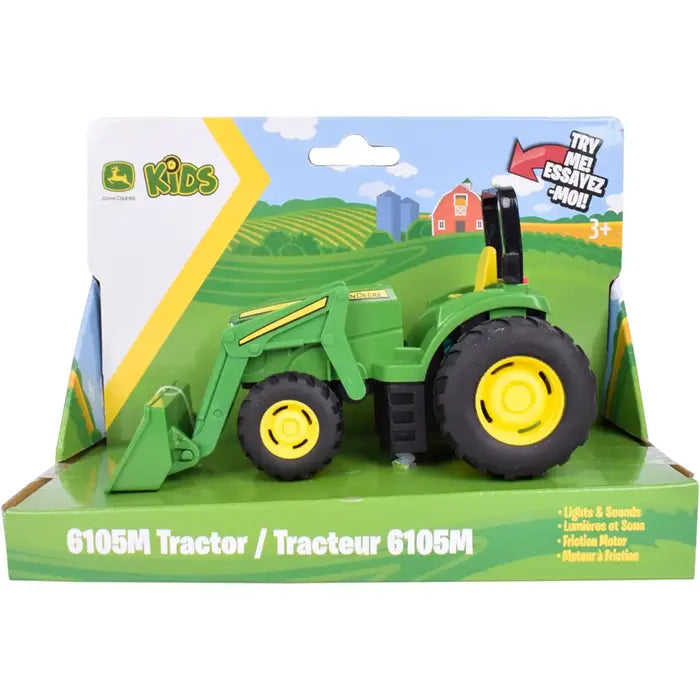 John deere mini traktorek z funkcją światła i dźwięku