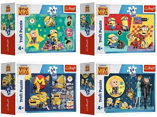 PUZZLE 54 MINI Minionki 54210 19770-1-2 19769