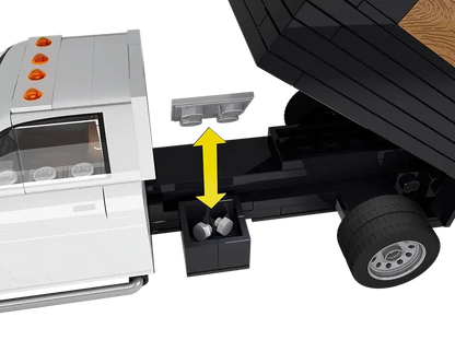 Klocki - RAM 3500 Dump Truck, 296 el.
