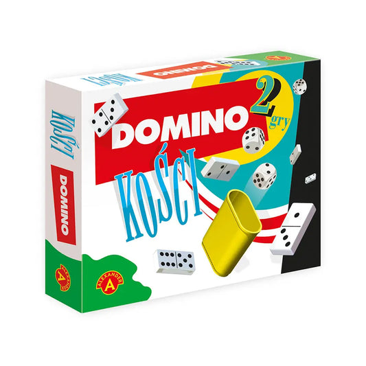 2 gry Domino + Kości 1385