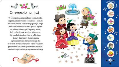 Naciśnij i posłuchaj! bajka dźwiękowa kopciuszek
