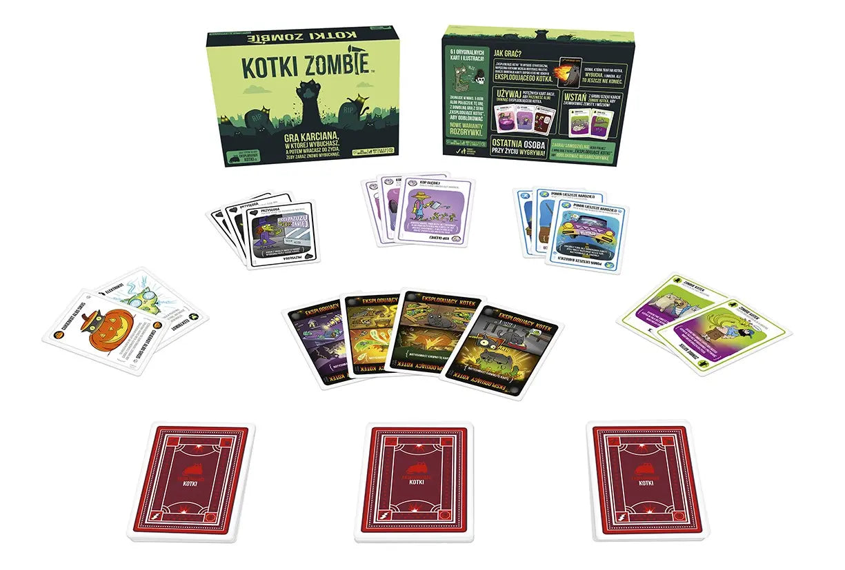 Gra Eksplodujące Kotki: Zombie