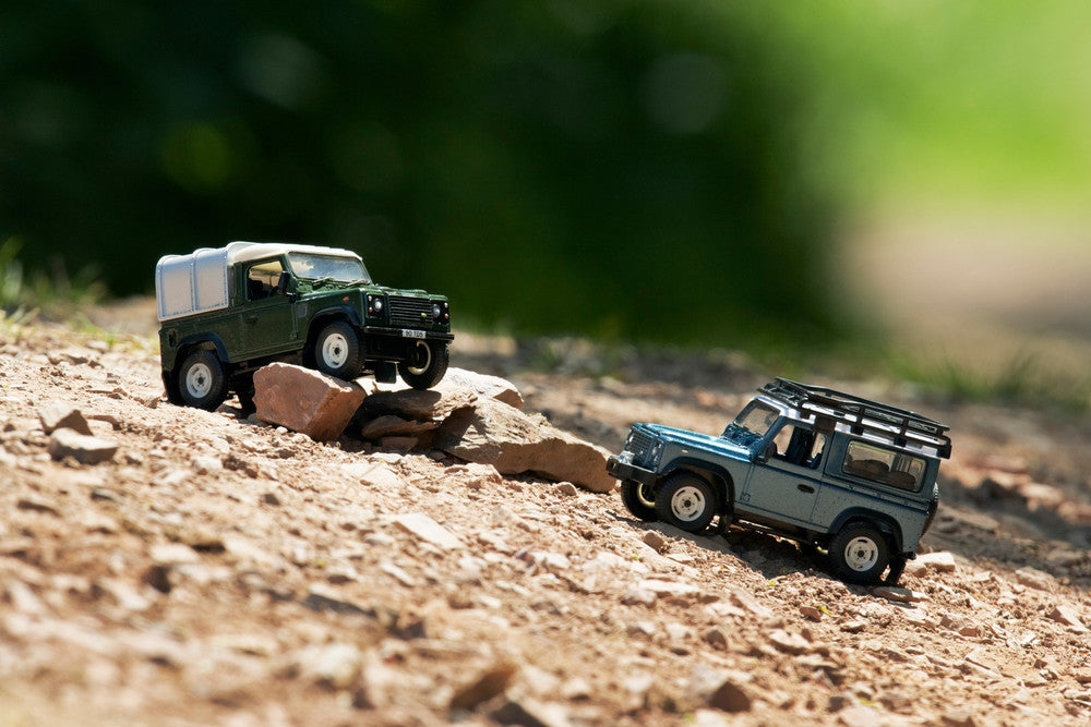 Britains land rover defender z akcesoriami