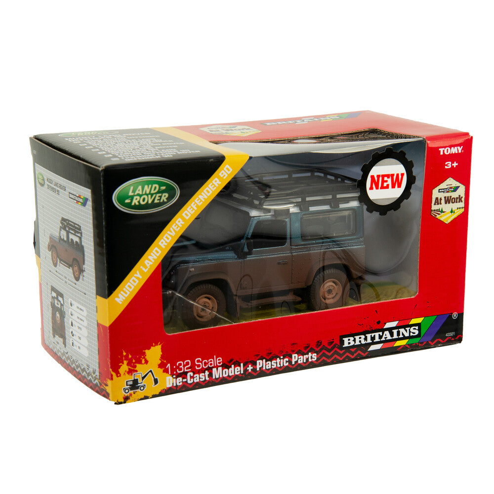 Tomy britains britains land rover defender ubłocony