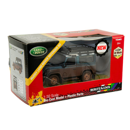 Tomy britains britains land rover defender ubłocony