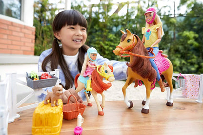 Barbie stadnina koni + lalki FXH15 /2