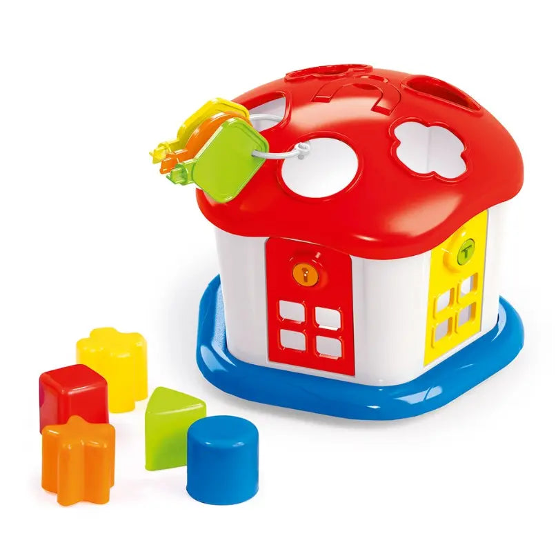 Kolorowy sorter domek