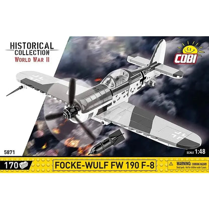 Klocki Historical Collection, World War II, Focke-Wulf FW 190 F-8