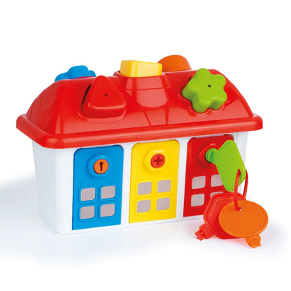 Domek sorter z kluczykami