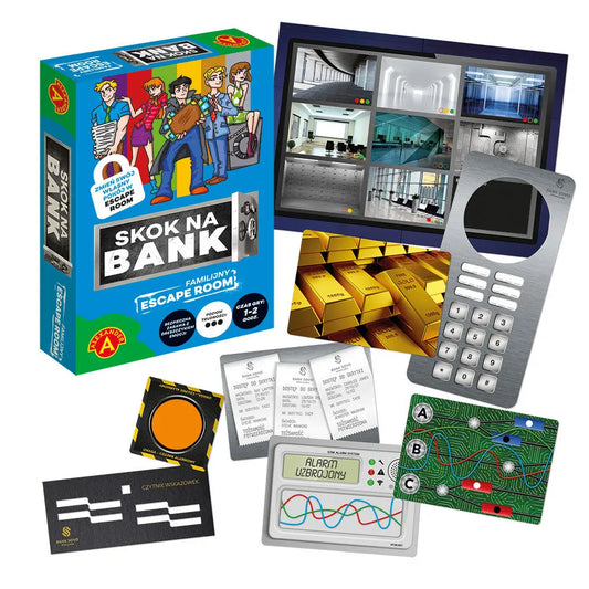 Skok na bank - familijny escape room 27037