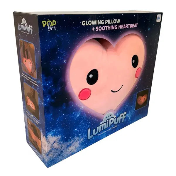 LumiPuff - Świecąca poduszka w kształcie serca