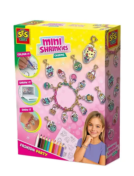Mini Shrinkies zawieszki - Fashion Party