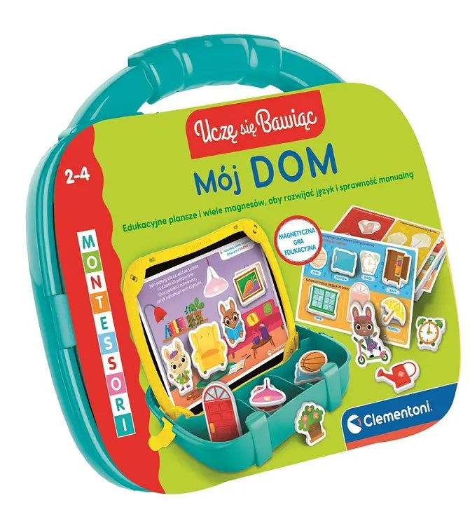 CLE Uczę się bawiąć!Edukacyjna waliz.Mój dom 50418
