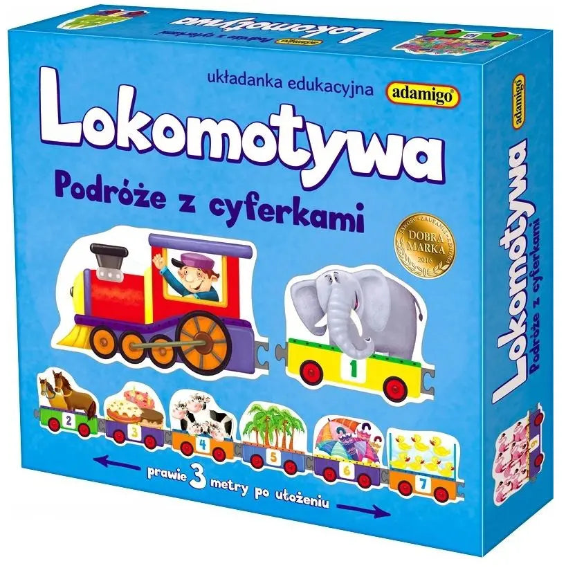 Lokomotywa - Podróże z cyferkami 7202