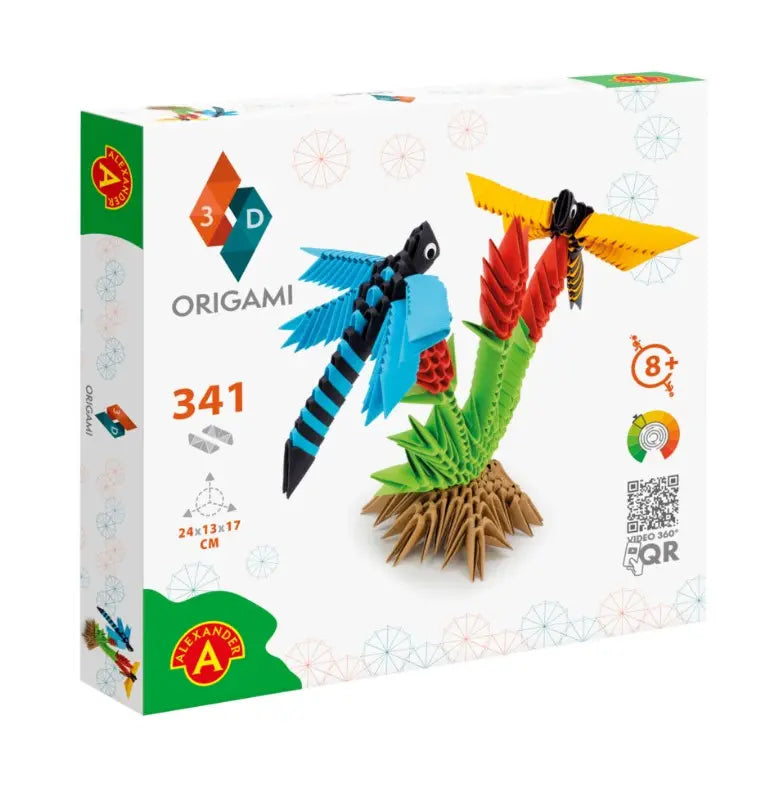 Origami 3D Ważki