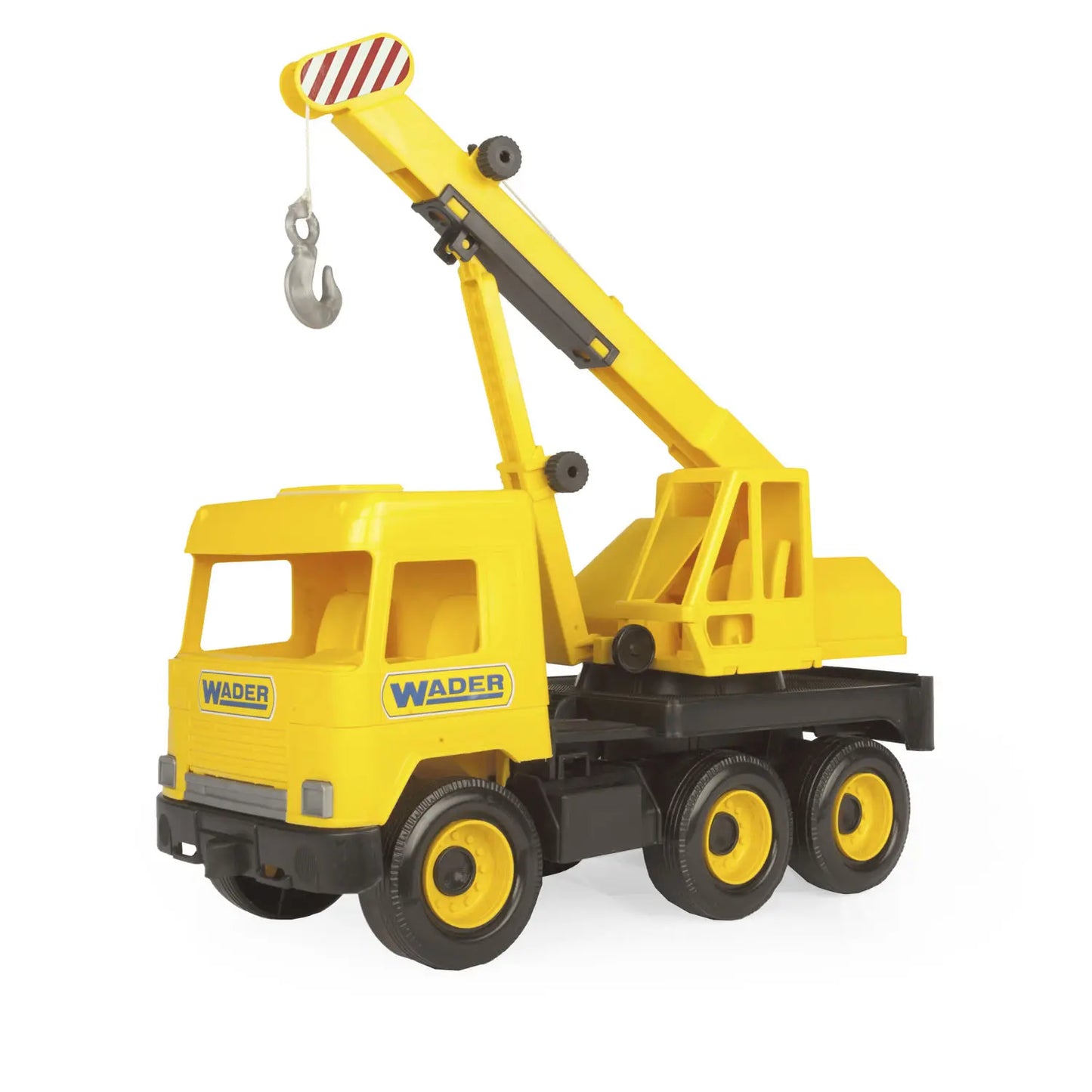 WADER Middle Truck dźwig żółty 32122
