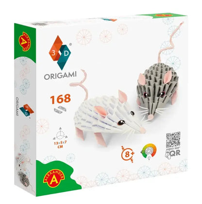 Origami 3d myszki