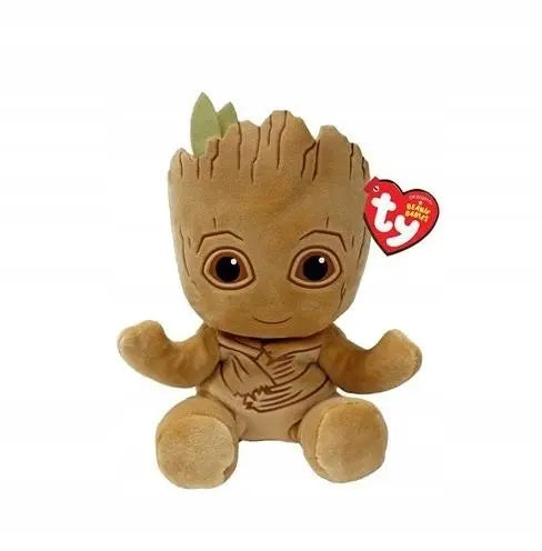 Pluszak, TY Beanie Babies, Marvel 15cm Groot