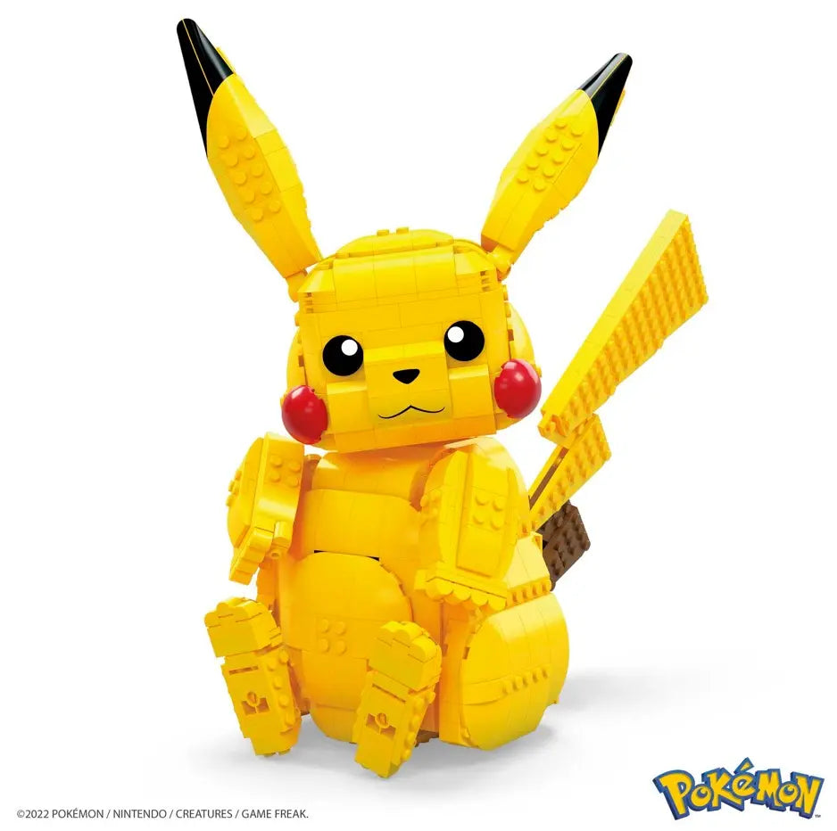 Mega construx pokemon duży pikachu do zbudowania