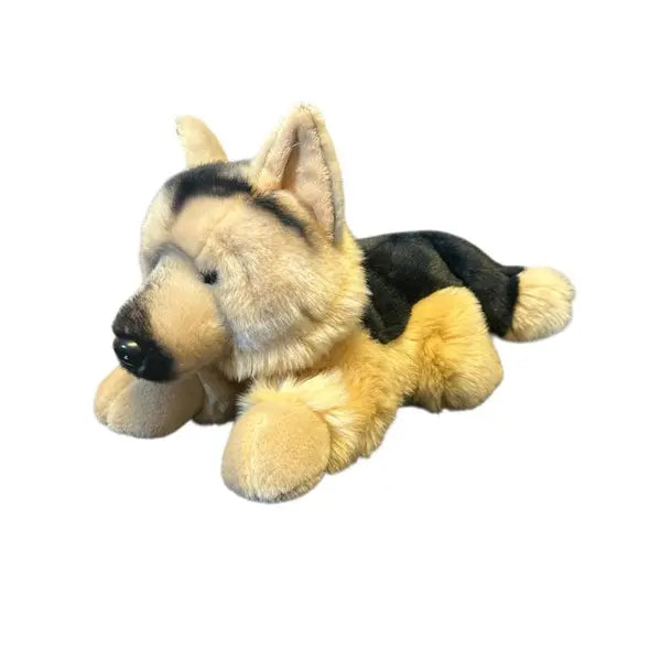 Pluszowy pies owczarek niemiecki leżący 30cm