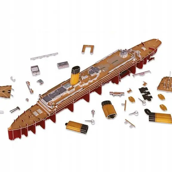 Puzzle 3d rms titanic led
