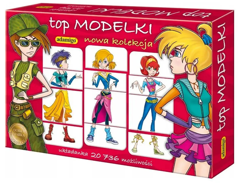 Top Modelki - układanka