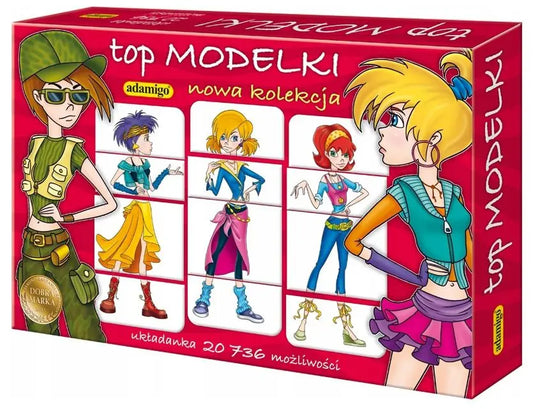 Top Modelki - układanka